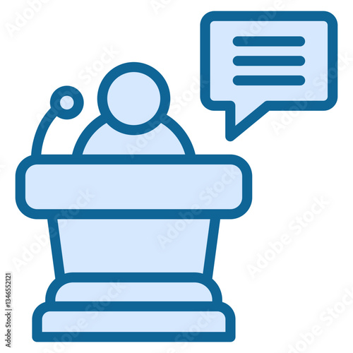 Public Speaker Icon