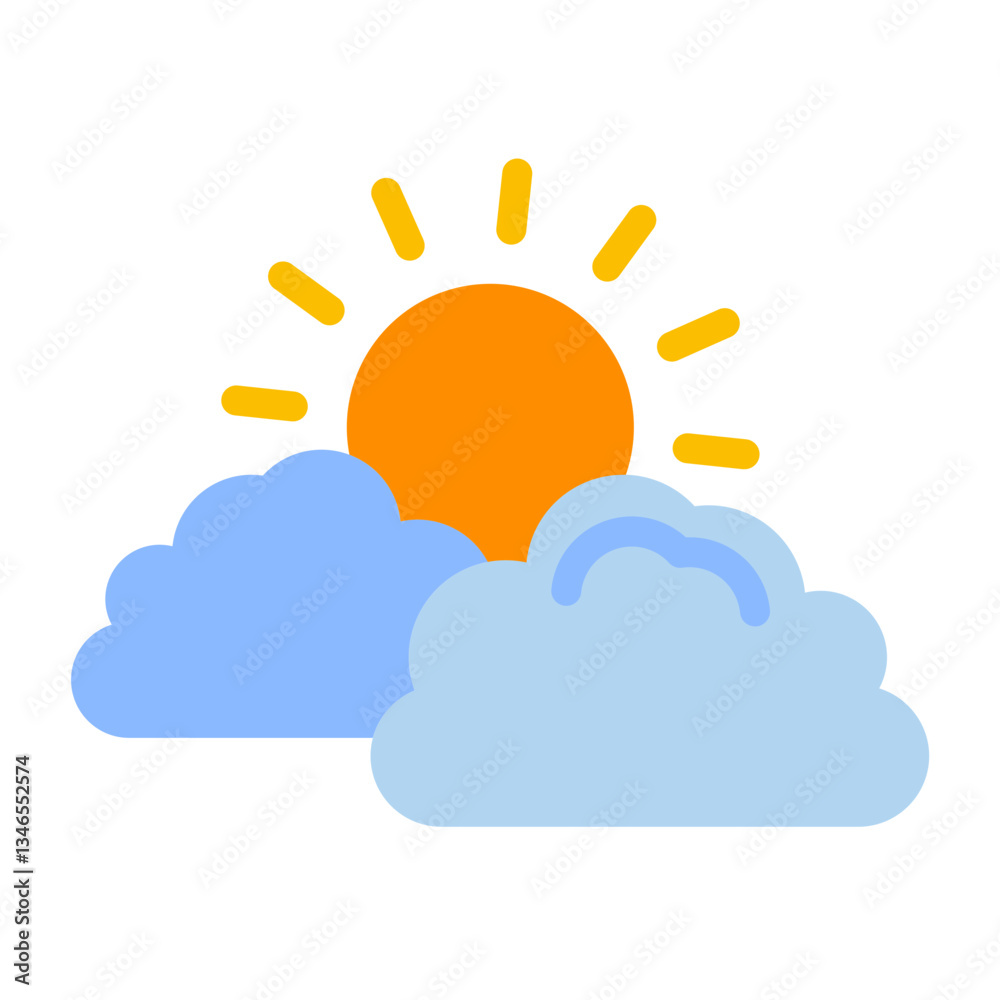 Weather Vector Design Icon Style Weather Vector Design Icon Style