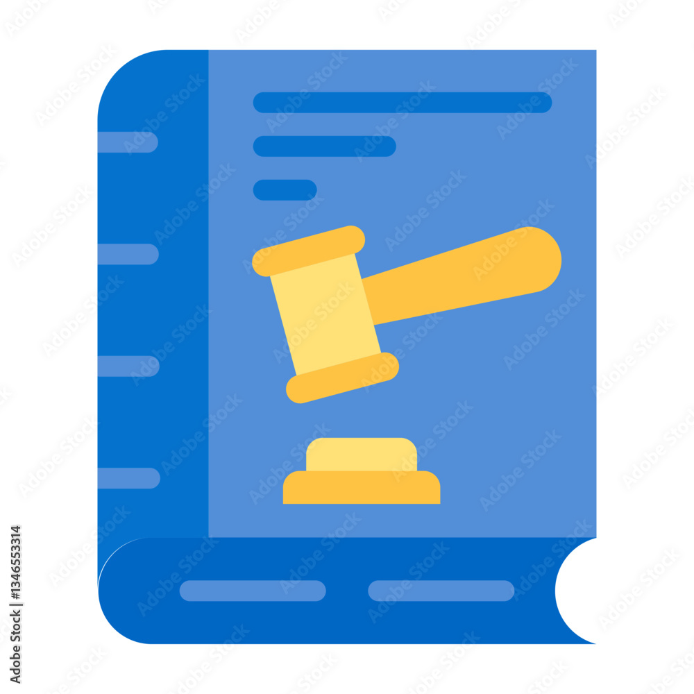 Constitution Vector Design Icon Style Constitution Vector Design Icon Style