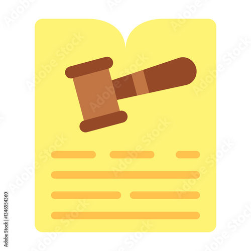 penalty Vector Design Icon Style