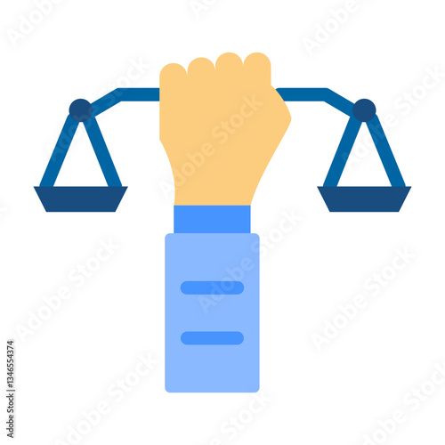 fairness Vector Design Icon Style