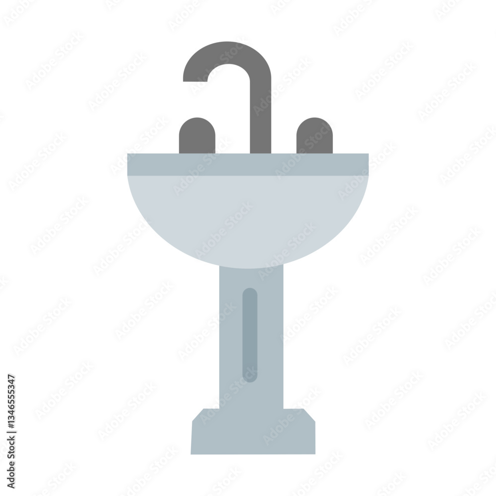 Sink Vector Design Icon Style Sink Vector Design Icon Style