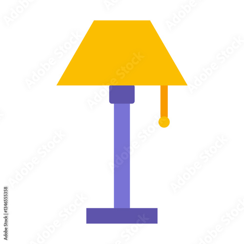 Lamp Vector Design Icon Style