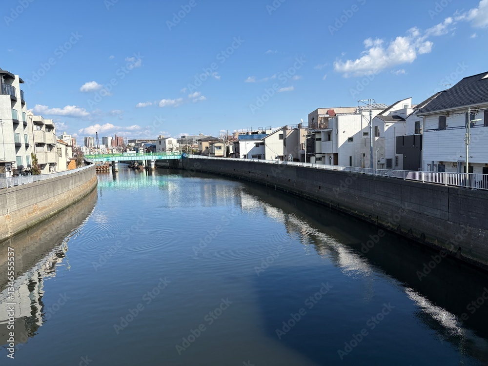 Fototapeta premium 南蒲田の景色