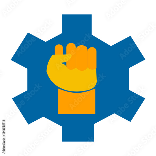 Labor union Vector Design Icon Style