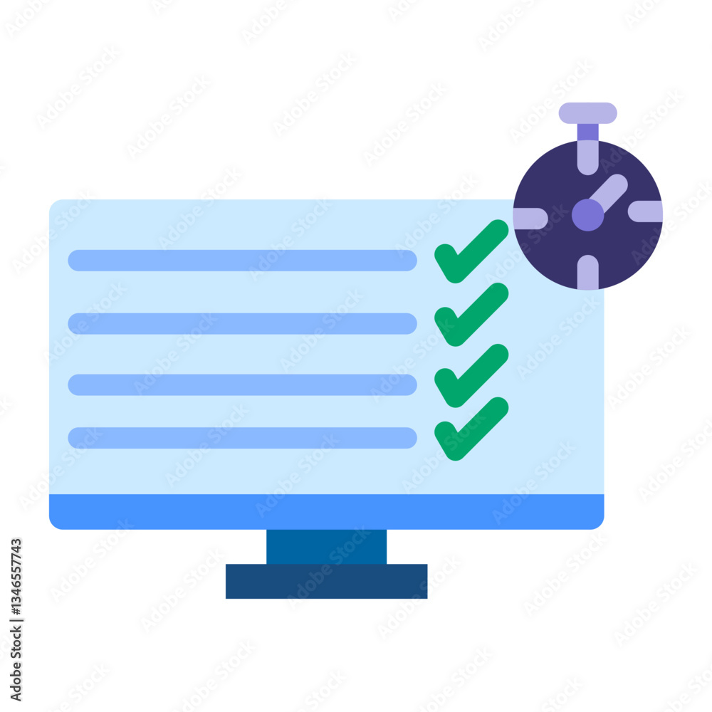 Quiz Vector Design Icon Style Quiz Vector Design Icon Style