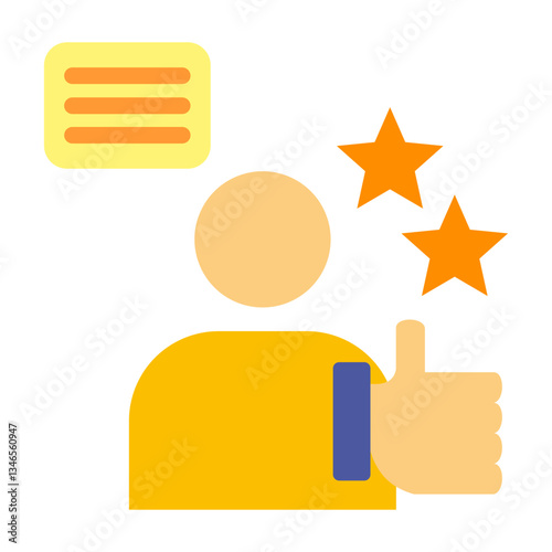 CustomerFeedback Vector Design Icon Style
