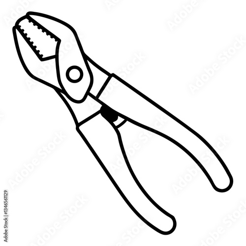 Locking Pliers vector