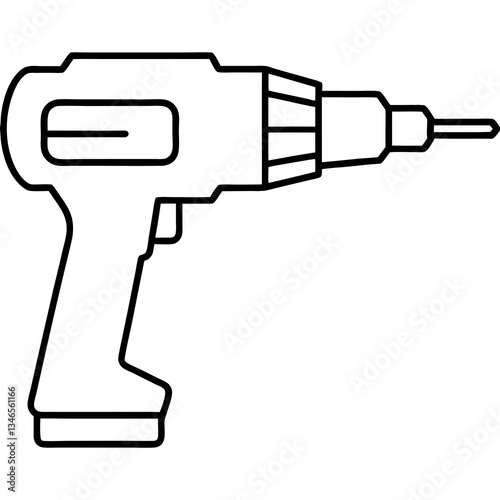Power Drill vector
