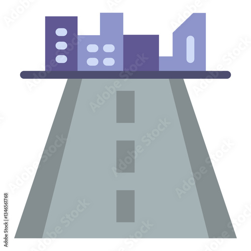 Street Vector Design Icon Style