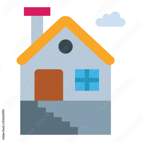 Basement Vector Design Icon Style