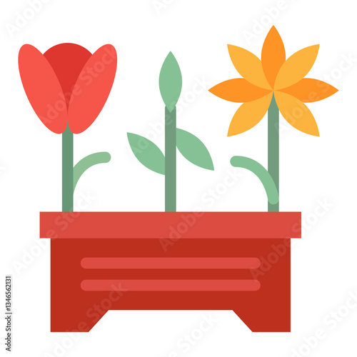 Garden Vector Design Icon Style