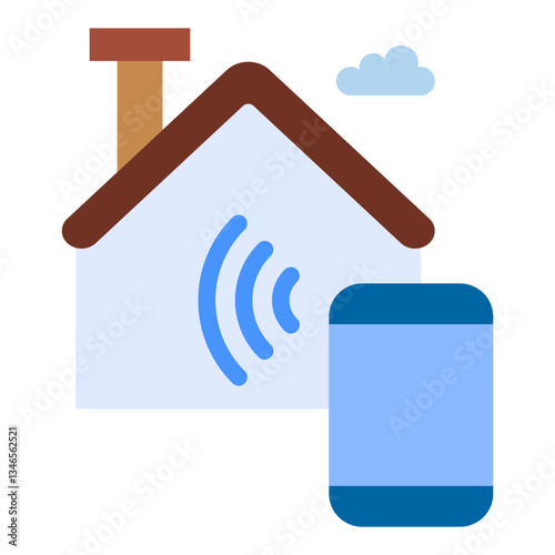 Home Automation Vector Design Icon Style