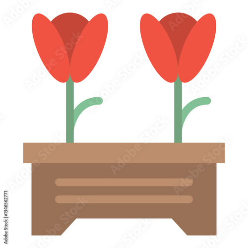 Garden Vector Design Icon Style