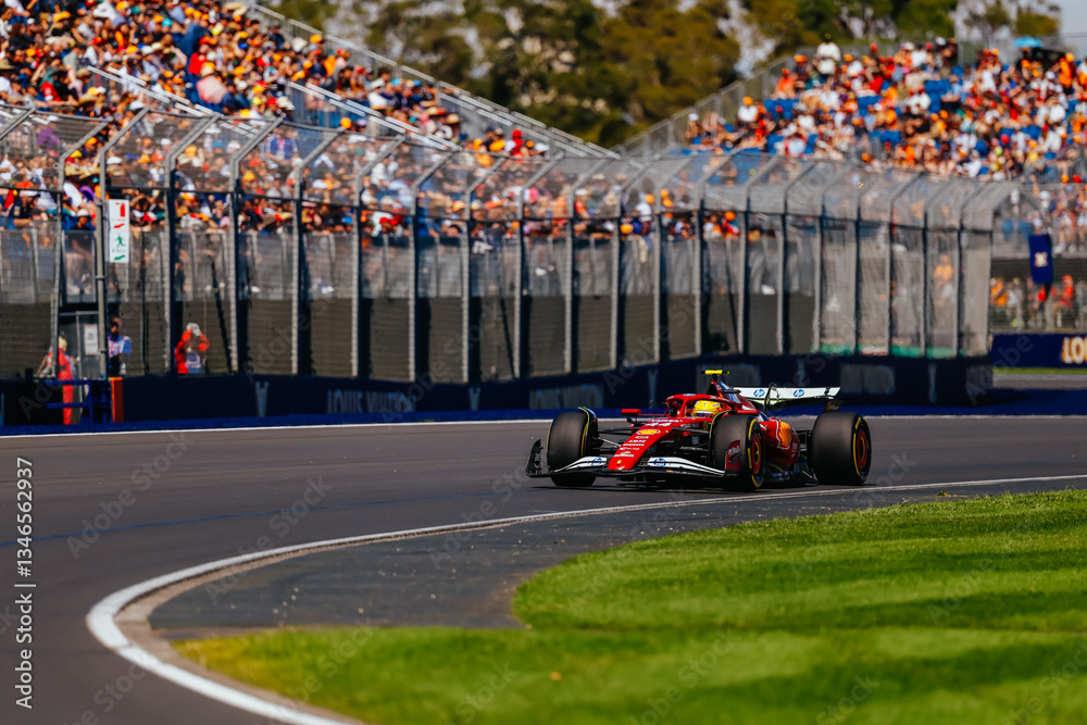 Fototapeta premium 2025 Formula 1 Australian Grand Prix - Friday