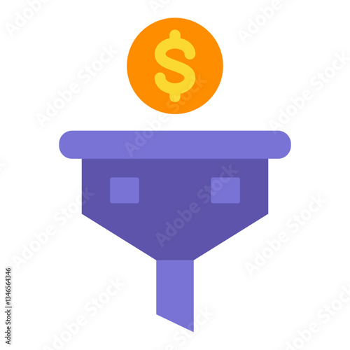 Filter Vector Design Icon Style