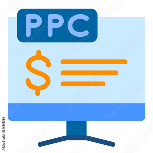 PPC Vector Design Icon Style