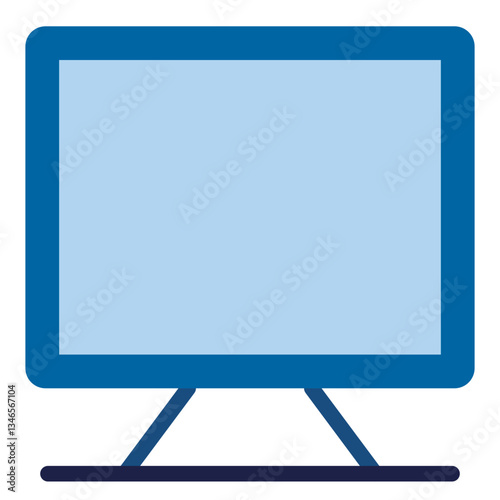 Monitor Vector Design Icon Style