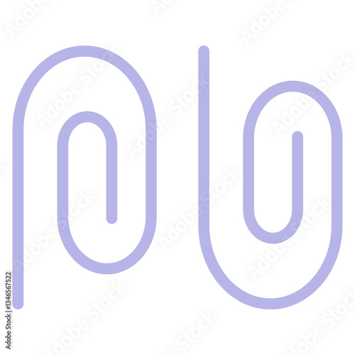 Attachments Vector Design Icon Style