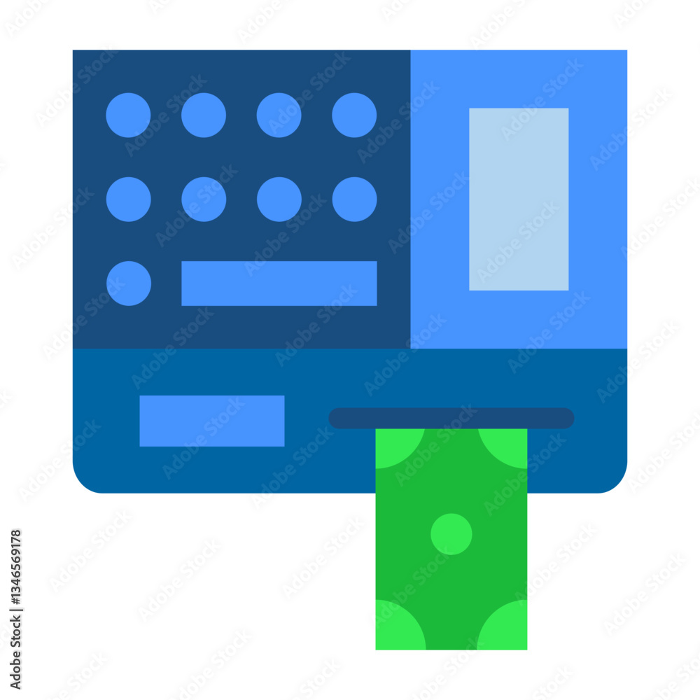 ATM Vector Design Icon Style