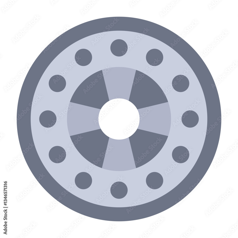 Obraz premium Bearing Vector Design Icon Style