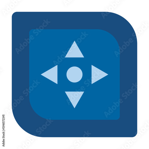 Drag Vector Design Icon Style