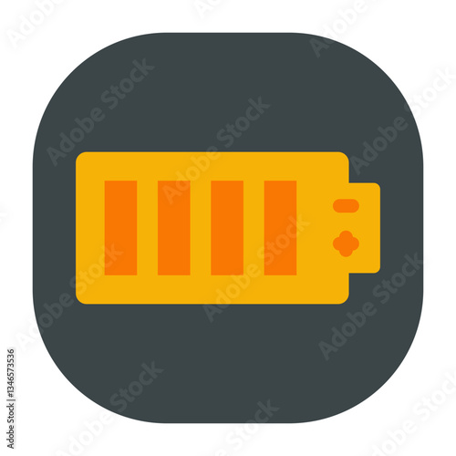 Battery Vector Design Icon Style