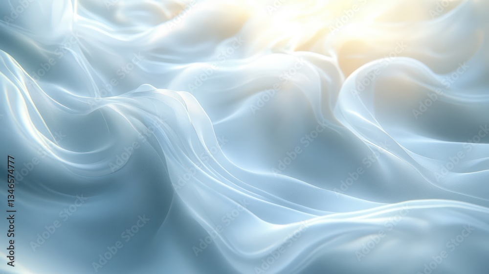 Obraz premium Soft Flowing Fabric Abstract Texture Background