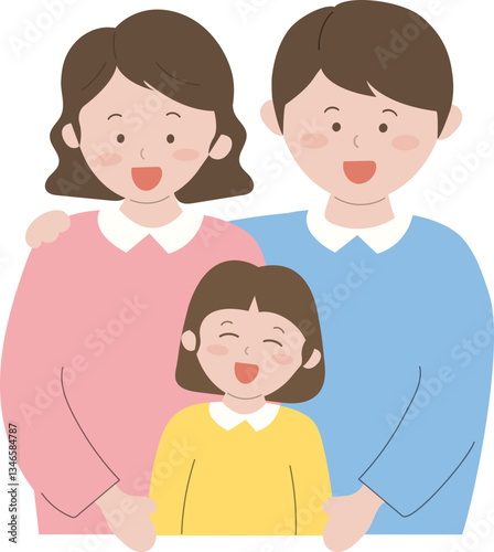 가정의달 화목한 가족