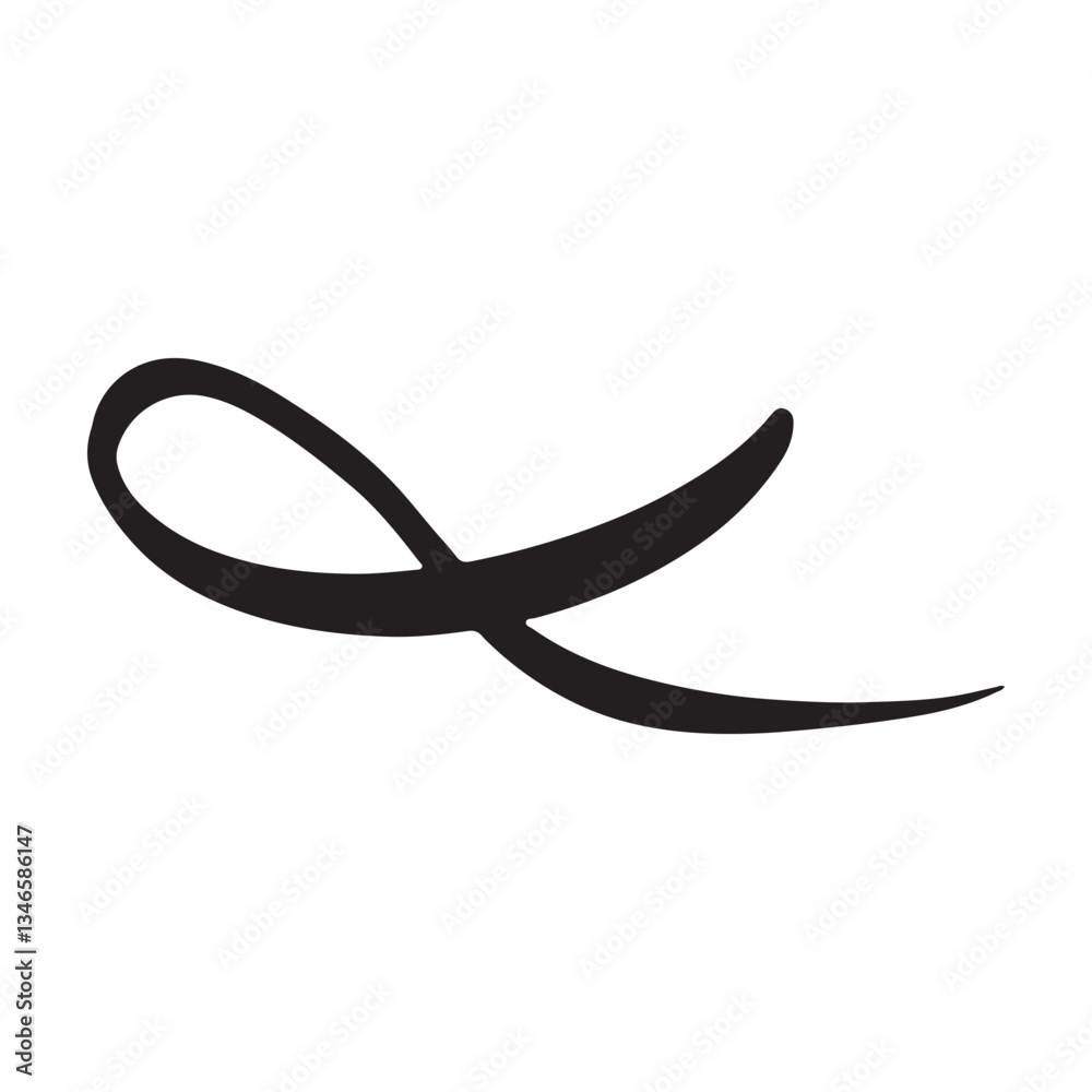 Swash Vector Art Icon Swash Vector Art Icon