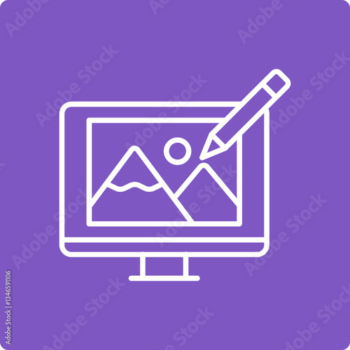 Graphic editor Icon