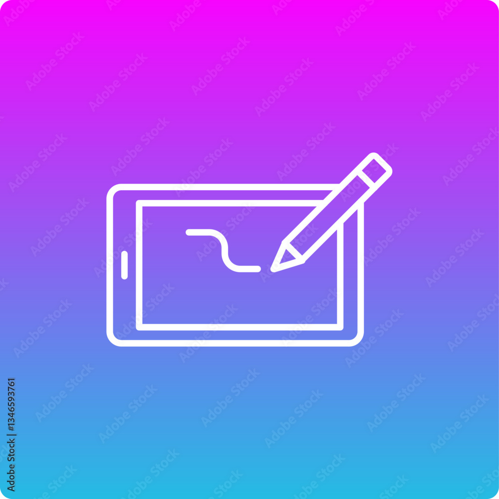 Graphic tablet Icon Graphic tablet Icon