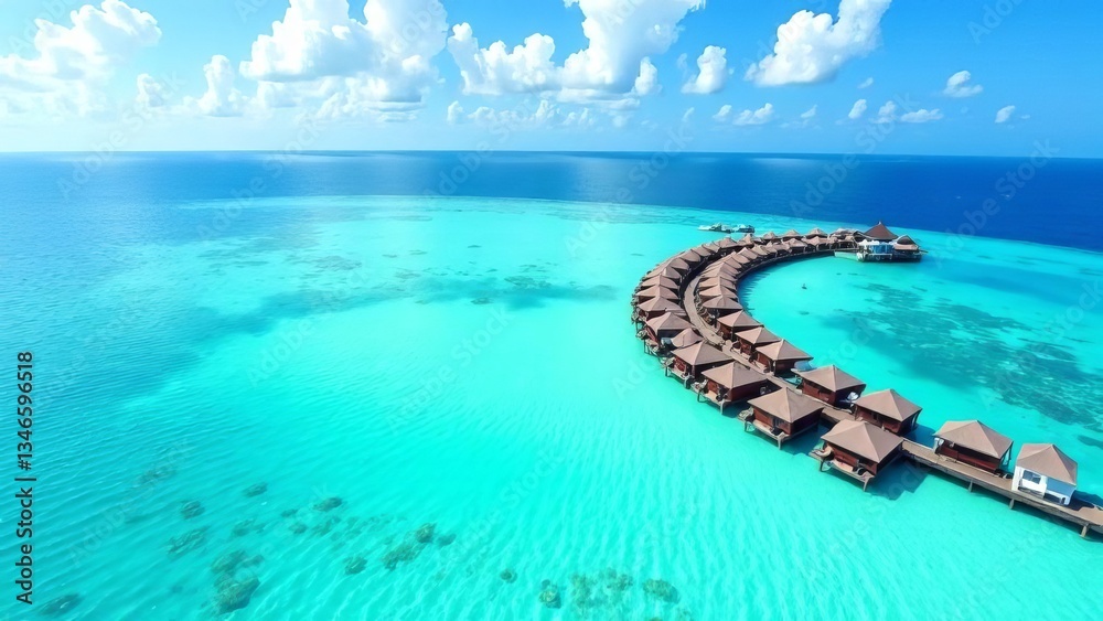 Obraz premium tropical paradise island