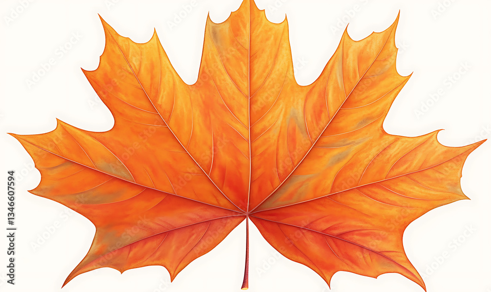 Obraz premium .Illustration of trees, leaves, grass and various botanical elements on a white background.