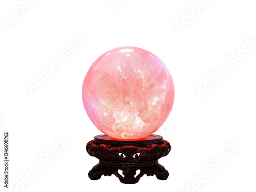 Radiant Rose Quartz Orb
