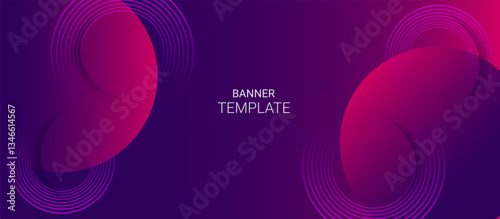 abstract vector background with circles