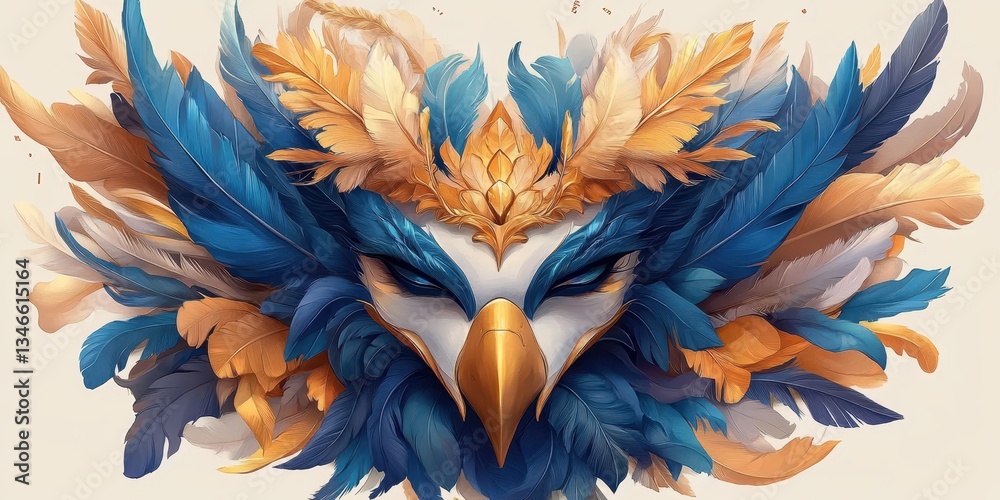 Obraz premium Mardi Gras Banner