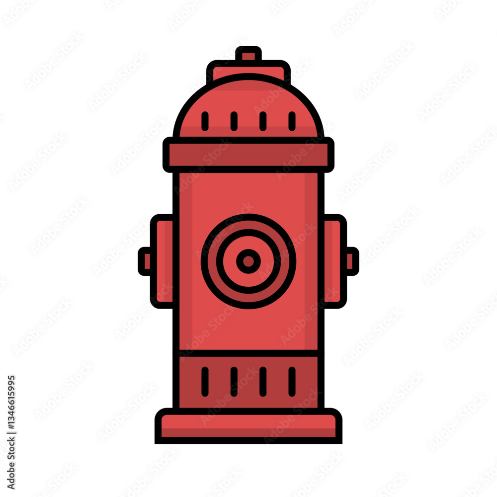 Fire Hydrant Sticker Fire Hydrant Sticker
