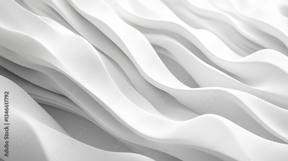 Obraz premium Generic Smooth Wave View Modern High Resolution Detail