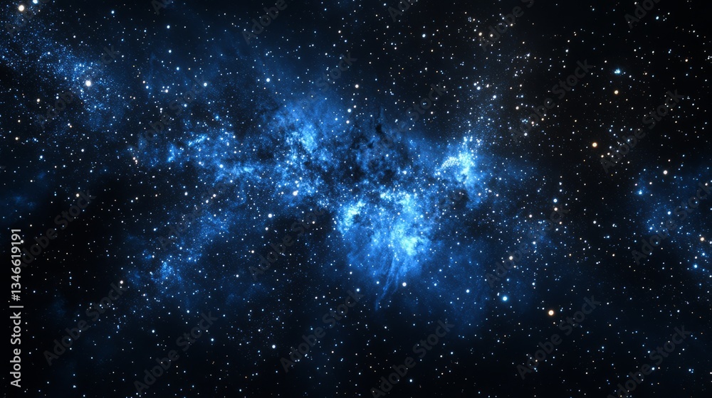 Fototapeta premium Generic Bold Black Moment Cosmic Mysterious Texture