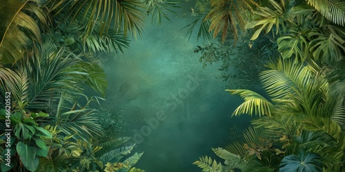 Palm Trees Banner