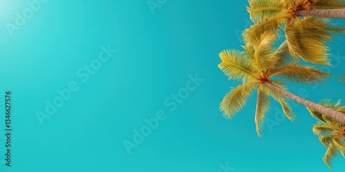 Palm Trees Banner