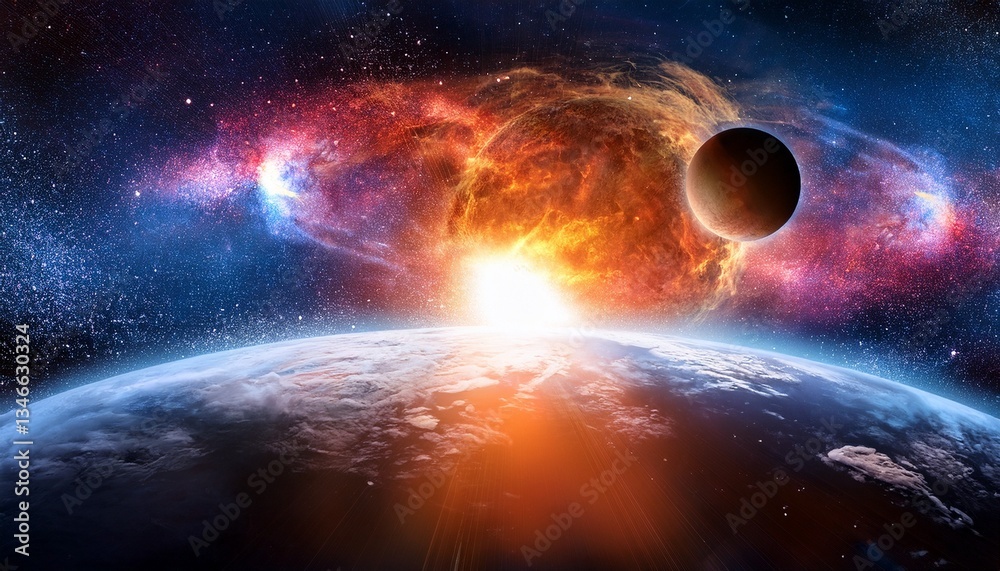 Obraz premium planet in space