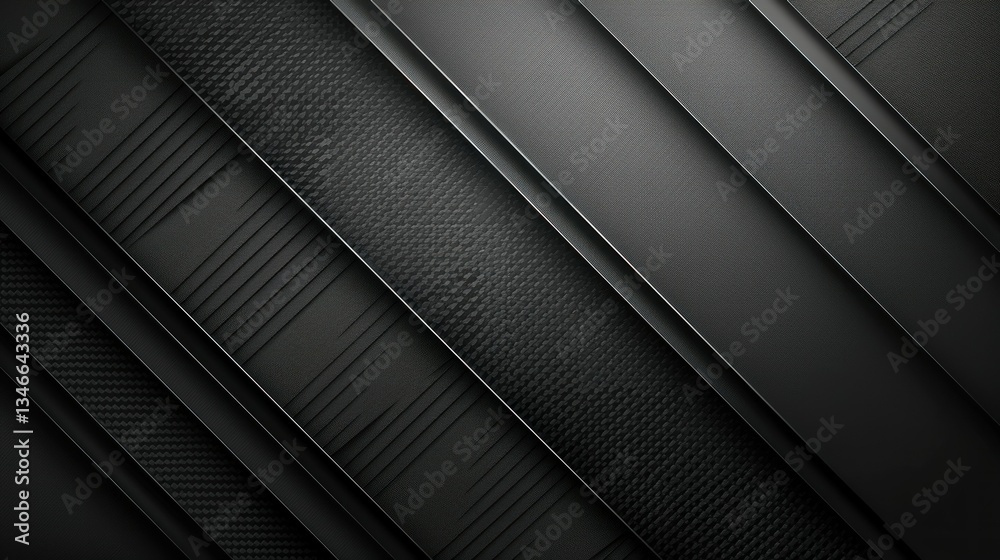 Obraz premium Abstract Black Stripes Background