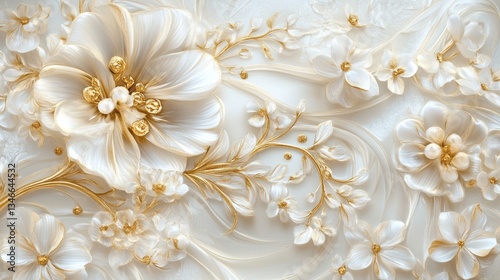 NatureFlorals Delicate Floral Scene High Resolution