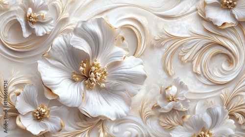 NatureFlorals Delicate Floral Moment High Gold Luxurious