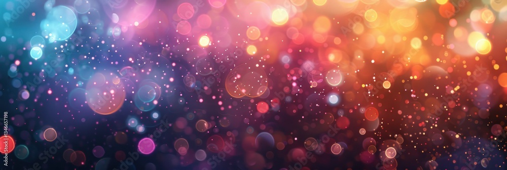 Fototapeta premium Abstract Background of Glowing Lights