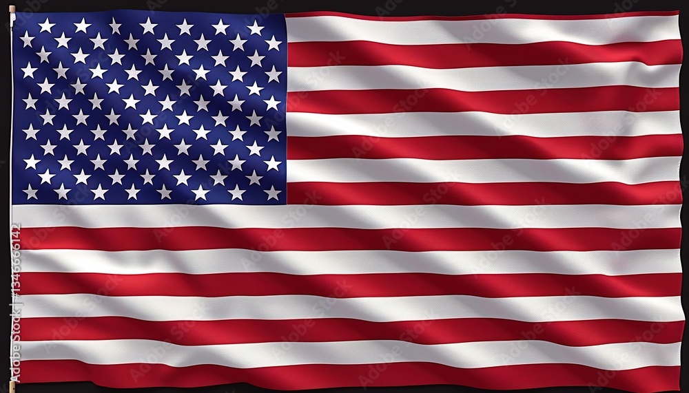 Naklejka premium flag of usa