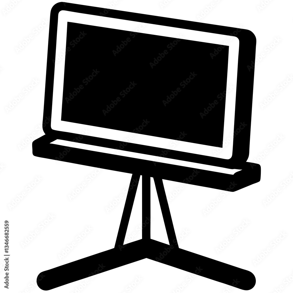 Monitor Stand with Clean Lines Monitor Stand with Clean Lines