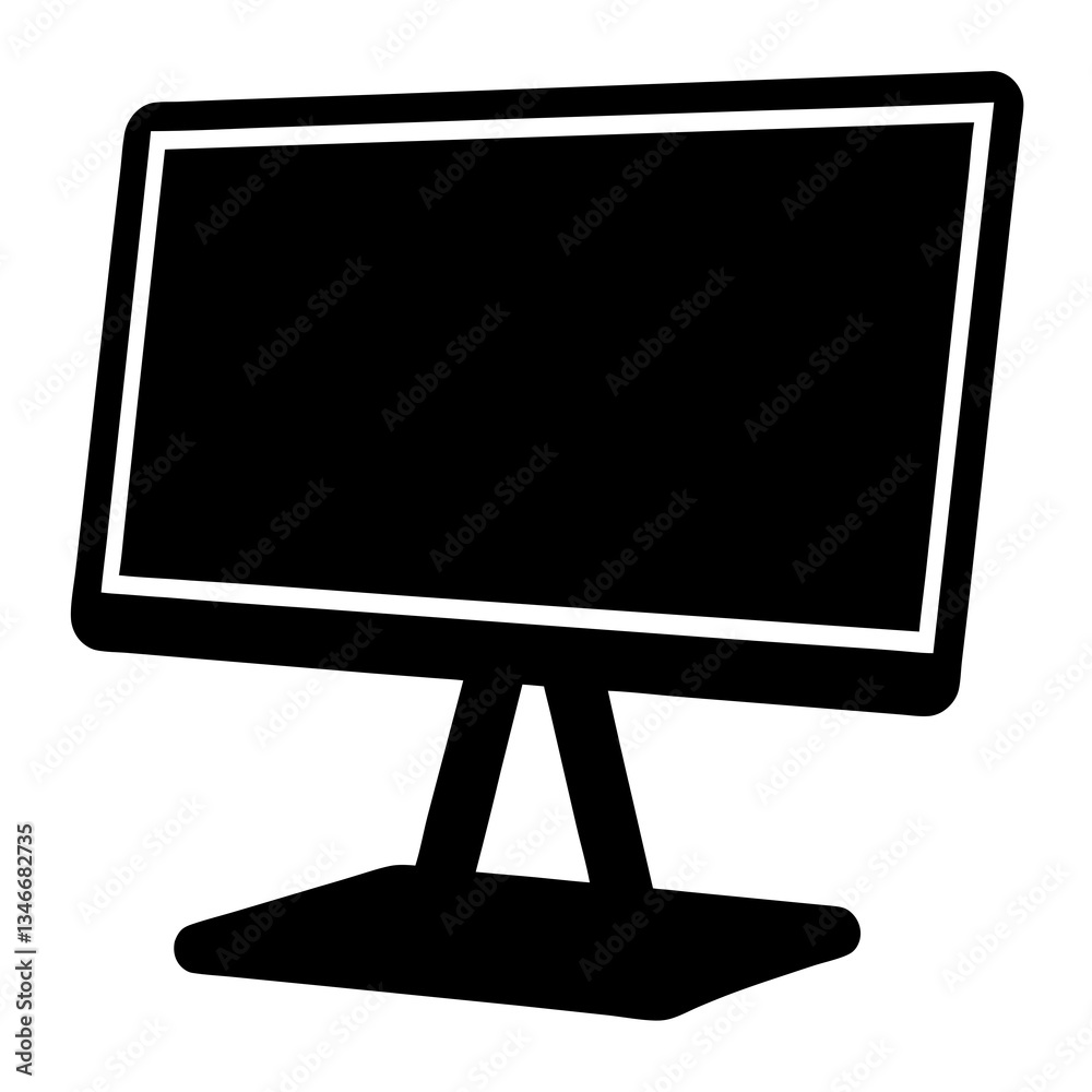 Monitor Stand with Clean Lines Monitor Stand with Clean Lines